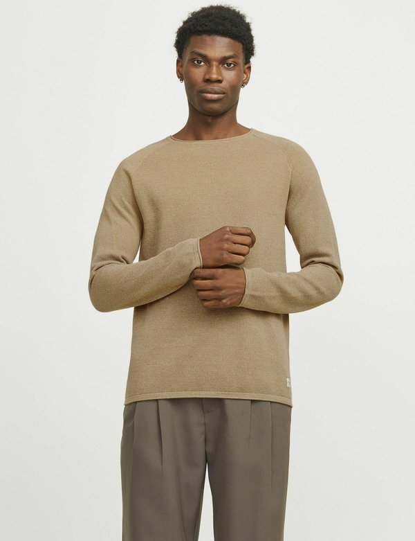 EHILL CREW NECK NOOS - Strickpullover - coriander