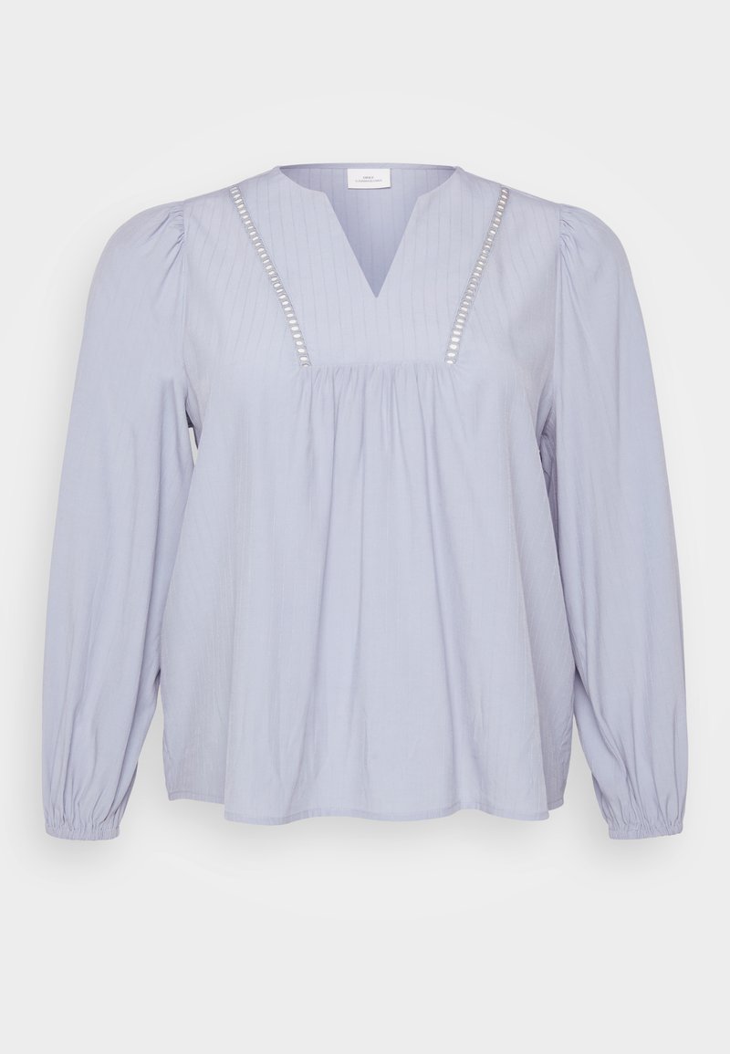 ONLY Carmakoma Blouse blauw ONLY Carmakoma Blouse blauw