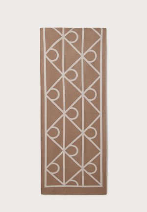 EMBLEM SCARF UNISEX - Šál - desert taupe