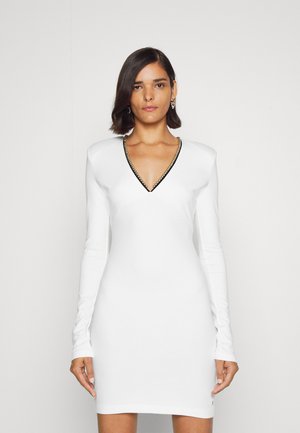 DRESS - Koktajl obleka/za zabavo - white smoke
