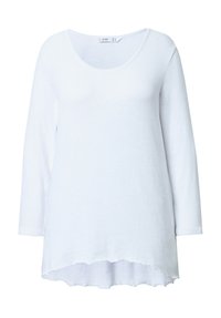 A-LINIE LANGARM - Pullover - snow white