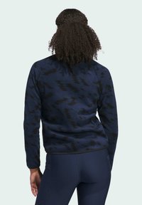 adidas Performance ULTIMATE365 PRINTED FLEECE - Giacca in pile - collegiate navy