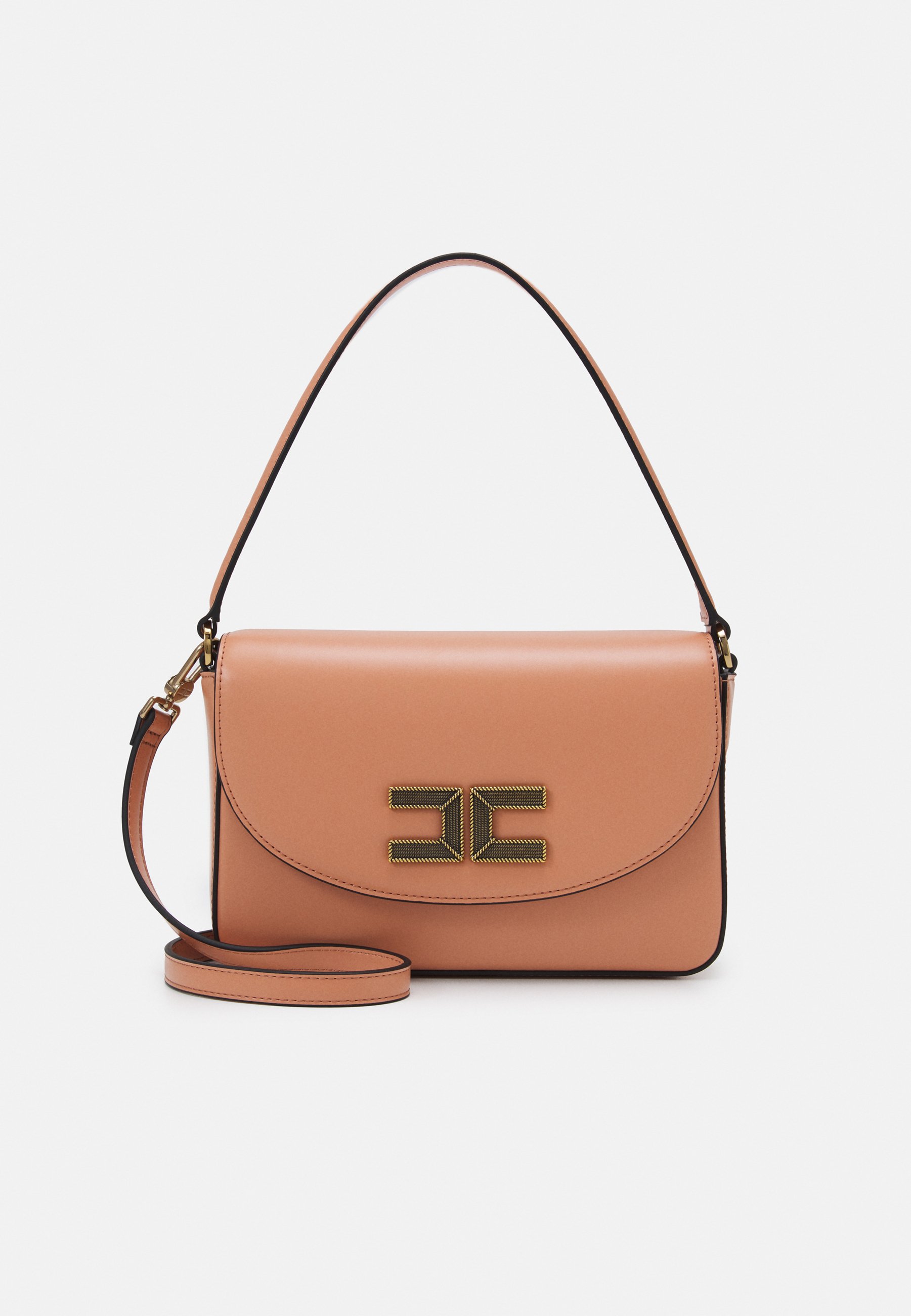Elisabetta Franchi BOX BAG - Handbag - rose gold/nero/nude - Zalando.co.uk