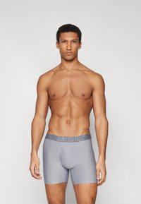 Under Armour PERFORMANCE 3 PACK - Ozke boksarice - black/steel/castlerock