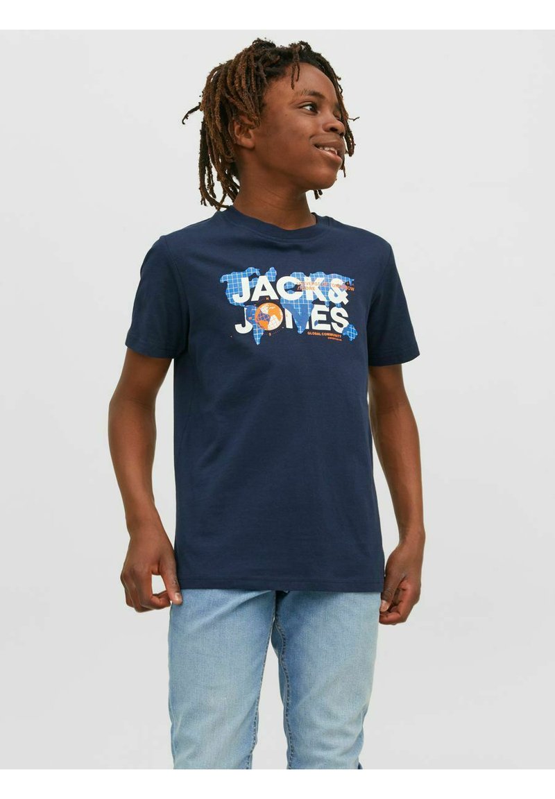 JACK&JONES JUNIOR T-Shirt Bambini E Ragazzi – Jorcoconut Skull Tee, Girocollo, Cotone - 2