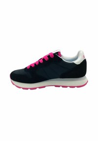 Sun68 ALLY SOLID - Sneakers basse - nero fucsia