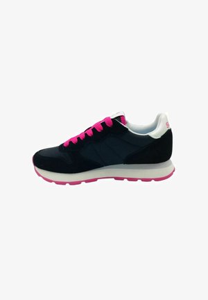 Sun68 ALLY SOLID - Sneakers basse - nero fucsia