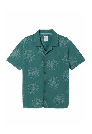 FatFace, REGULAR FIT - PRINTED SUN SHIRT  . - Shirt - dark teal blue