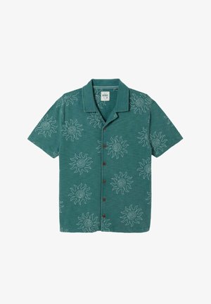 FatFace, REGULAR FIT - PRINTED SUN SHIRT . - Shirt - dark teal blue