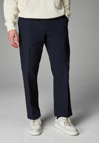 Next EDIT REGULAR FIT - Vászonnadrágok - navy blue