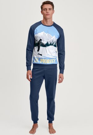 SET - Nachtwäsche Set - insignia blue