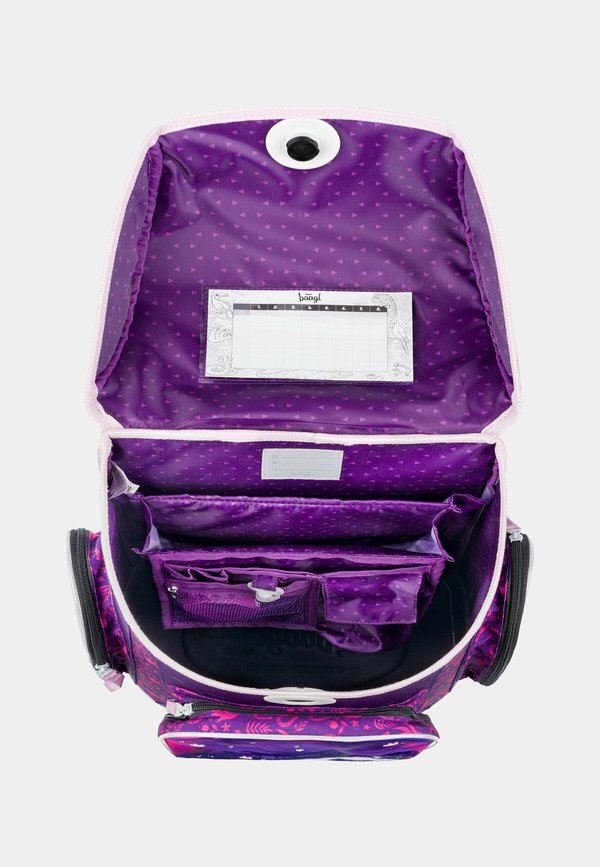 3 SET  – Schulranzen – violett