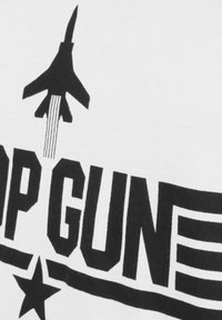 TOP GUN Printtipaita - white