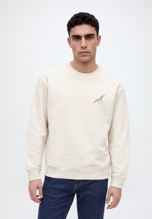Marc O'Polo, LONGSLEEVE PRINT ROCK - Суитшърт - grey silk