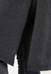 Even&Odd Triko s potiskem - mottled dark grey