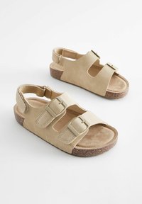 Next DOUBLE TOUCH FASTENING STRAP REGULAR FIT - Sandaler - neutral stone