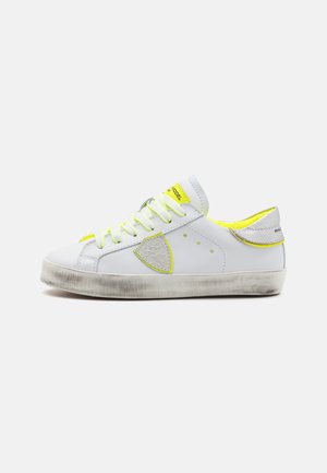 Philippe Model UNISEX - Baskets basses - white/silver/neon yellow