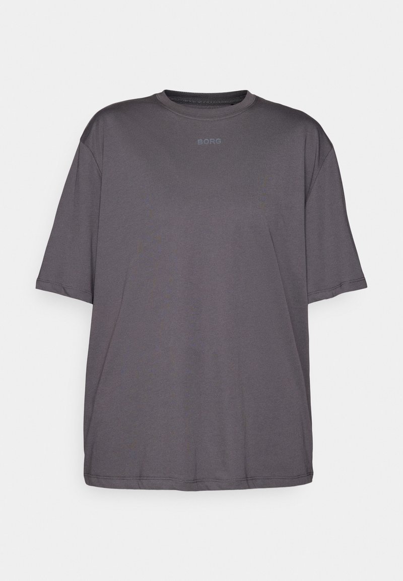 Björn Borg T-shirt basic donkergrijs