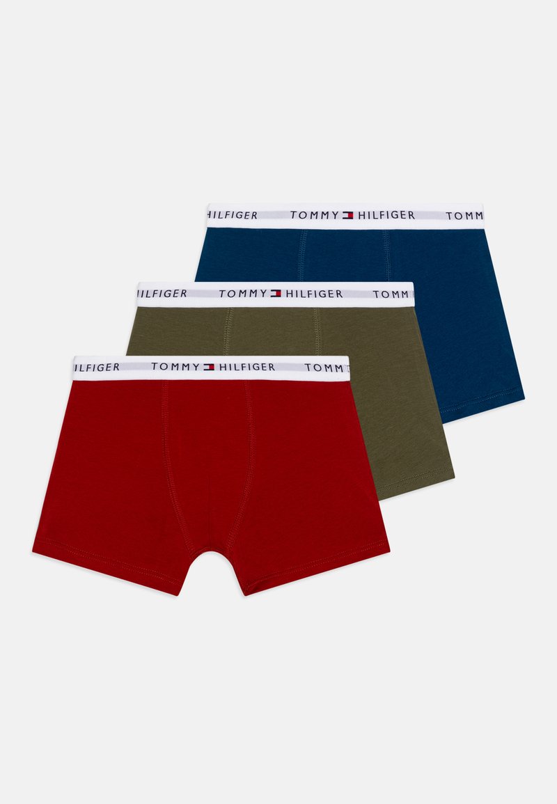 Tommy Hilfiger TRUNK 3 PACK - Underkläder - indigo/magma/olive
