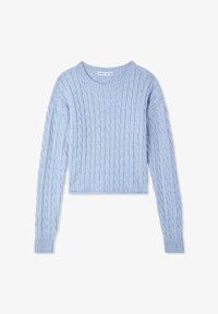 Non selezionato, celeste melange