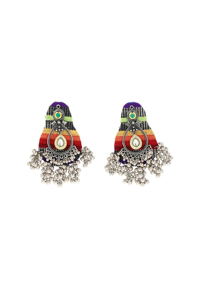 IZIA Pendientes - gelb mehrfarbig