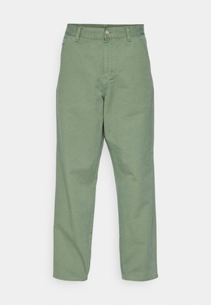 SINGLE KNEE PANT - Relaxed fit jeans - park garment dyed