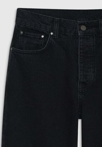 ANINE BING PANAMA - Jeans a zampa - nero