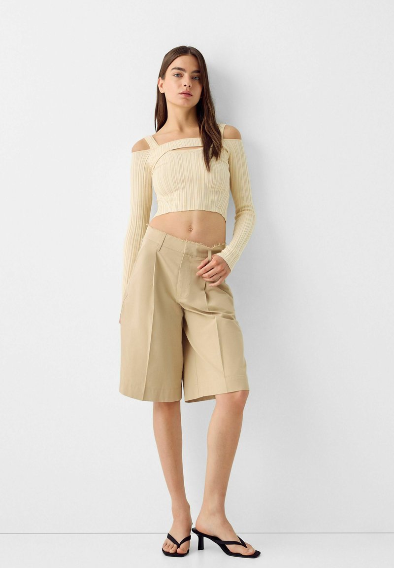 Bershka Trui beige