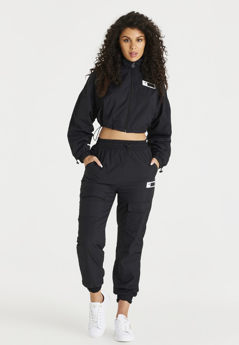 Damen Kleider | SIKSILK RIP STOP Cargohose black/schwarz - VL60517 Damen Kleider | SIKSILK RIP STOP Cargohose black/schwarz - VL60517