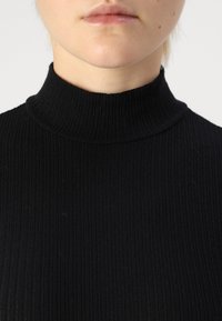 American Eagle MOCK NECK BODYSUIT - Ilgarankovis viršutinės dalies drabužis - black