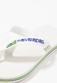Havaianas HAVAIANAS FLIP FLOP BRASIL LOGO - Infradito da bagno - white