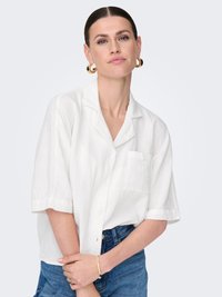 ONLY ONLTHYRA - Hemdbluse - weiß