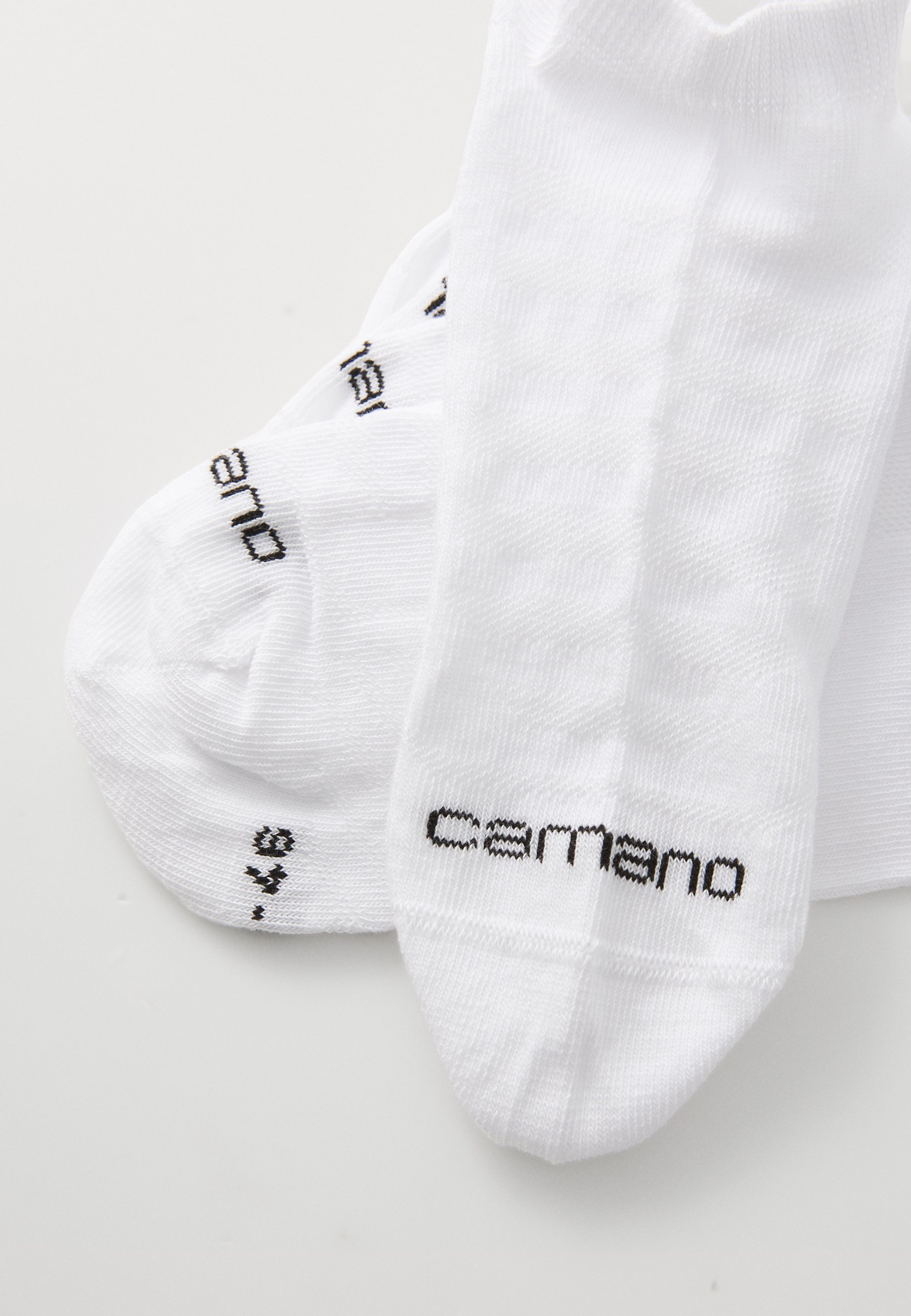Camano Socken CA-SOFT Quarter 9er Pack | Größe 39-42, Weiß, Mit Verstärkter Ferse