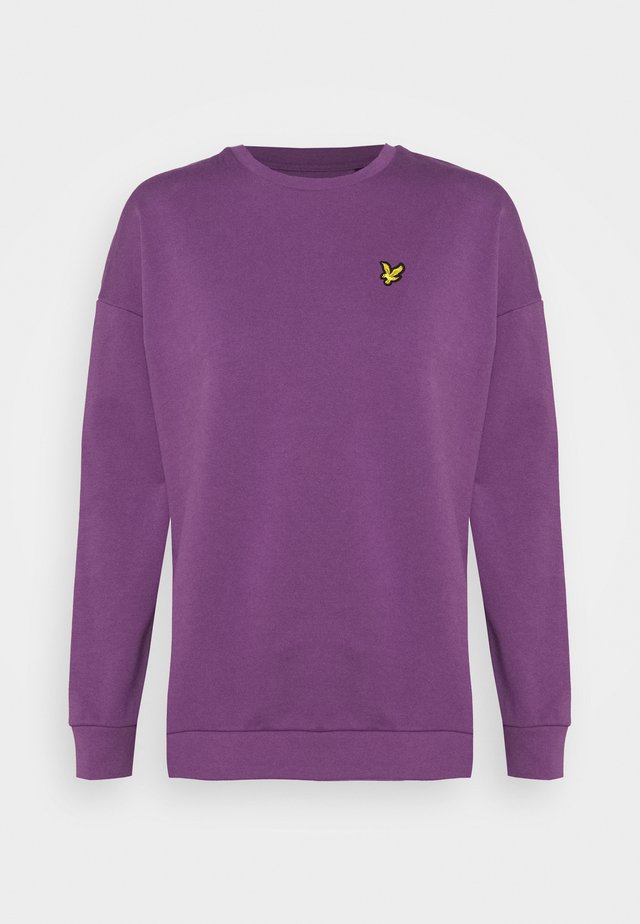 Sweatshirt - dark thistle
