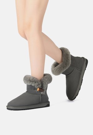 ROBIN HORN TOGGLE BUTTON MINI - Winter boots - grey