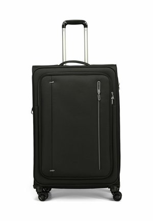 Wheeled suitcase - jet black