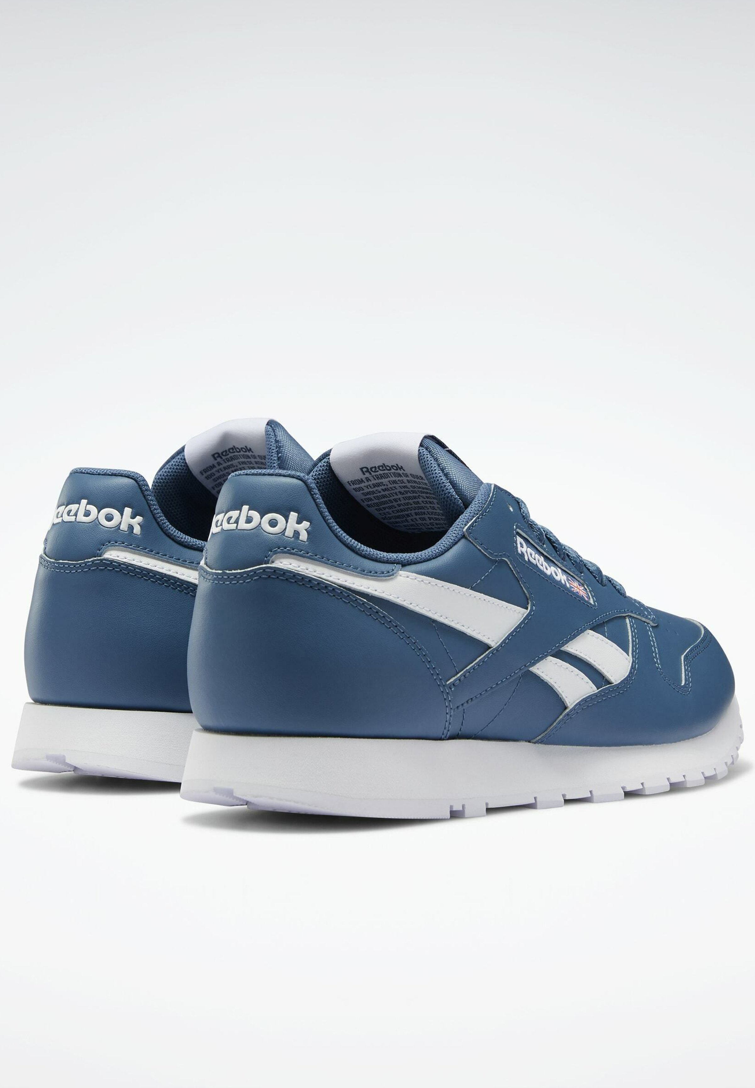 Reebok Classic CLASSIC LEATHER SHOES - Sneaker low - blue/blau - Zalando.de
