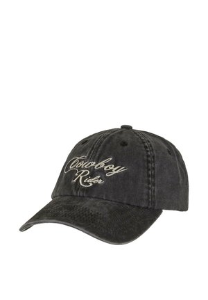 COWBOY RIDER - Šiltovka - washed black