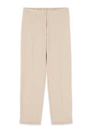 Oltre, PANTALONI FORMALI CON PIEGA STIRATA - Stoffhose - beige