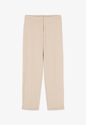 Oltre, PANTALONI FORMALI CON PIEGA STIRATA - Stoffhose - beige