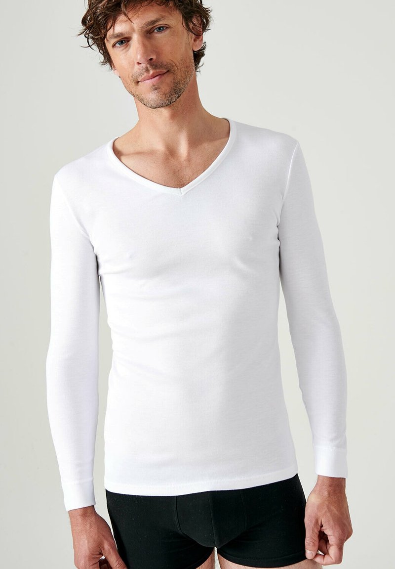 Damart INTERLOCK - Strickpullover - White