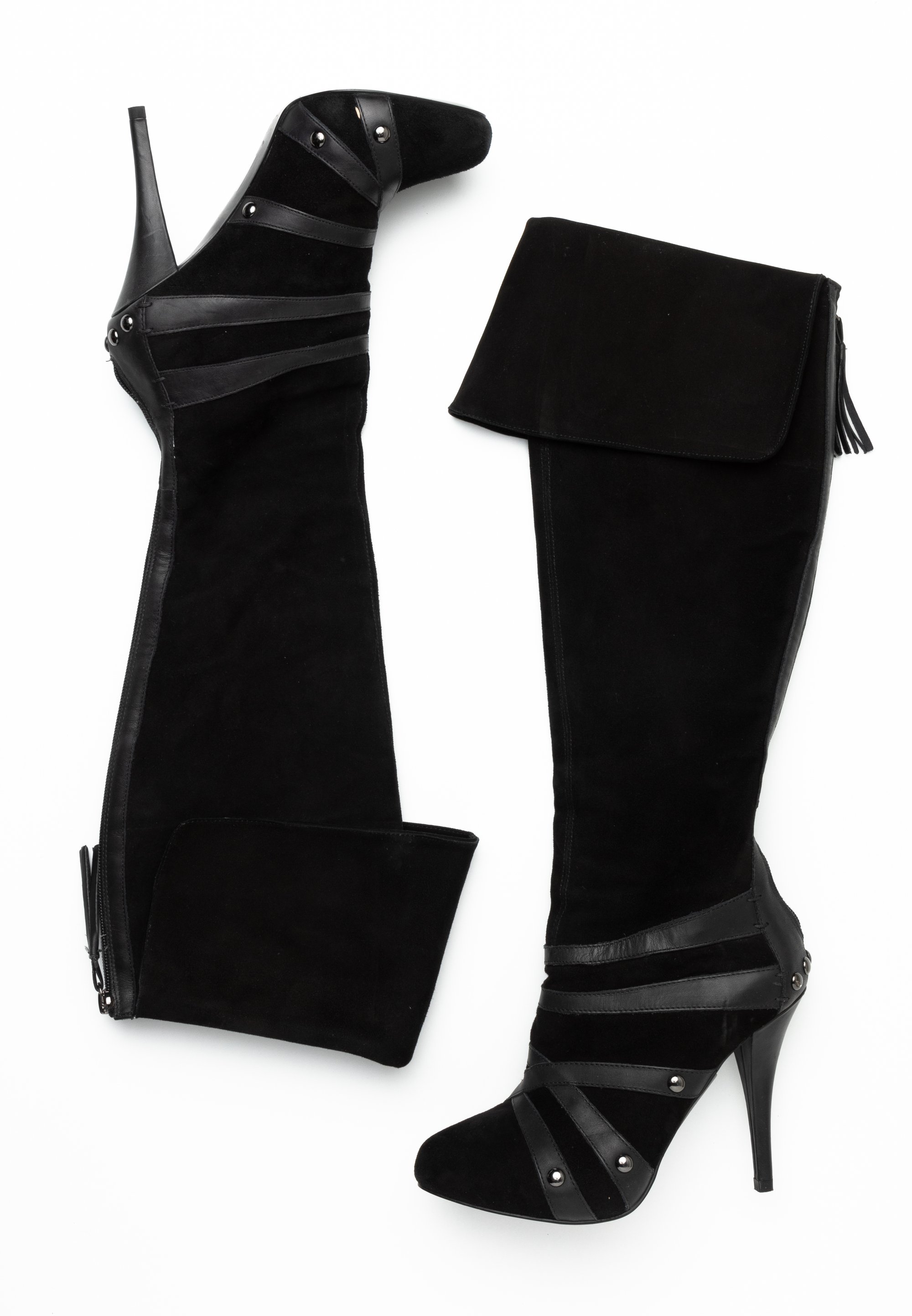 Guess High heeled boots black (Pre-owned) Zalando