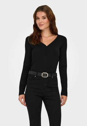 ONLY, BLOUSE ONLFREE BLOUSE - Camiseta de manga larga - black