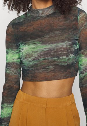 Langarmshirt - brown