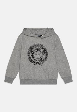 Versace BABY MELANGE MEDUSA SPLASH PRINT UNISEX - Jersey con capucha - melange gray