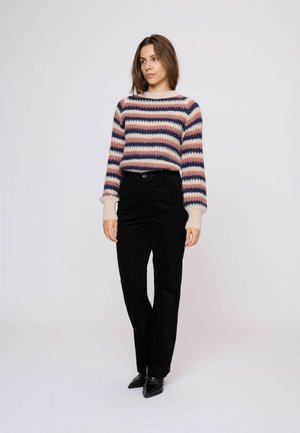 TARANN - Auduma bikses - black