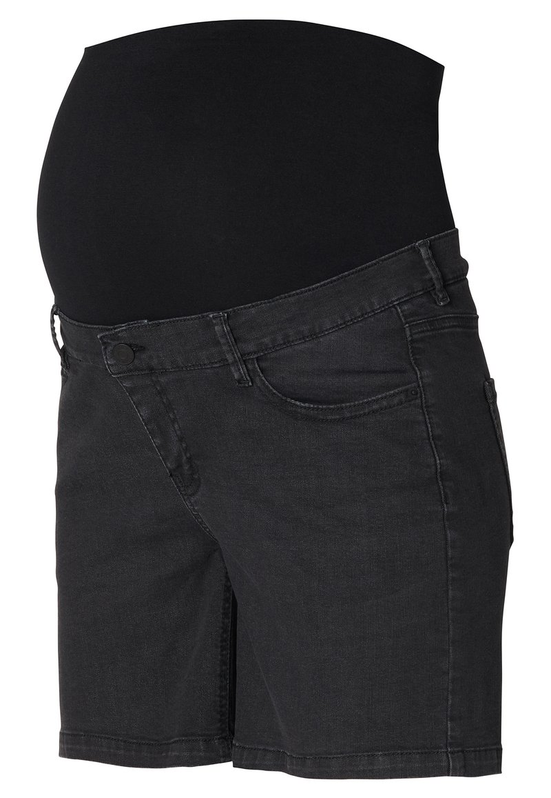 Noppies Jeansshort zwart denim/blackdenim