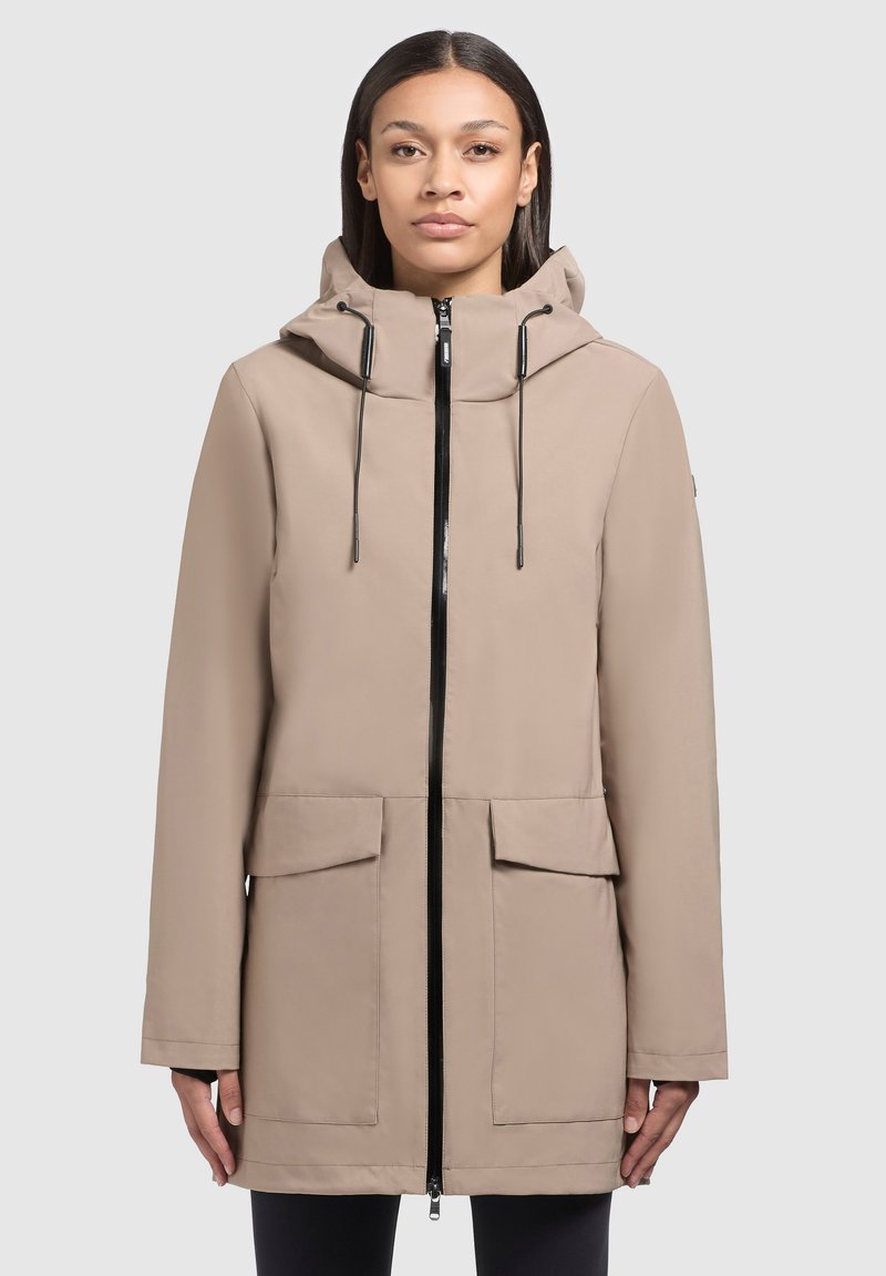 khujo EVILA - Vandeniui atspari striukė - beige