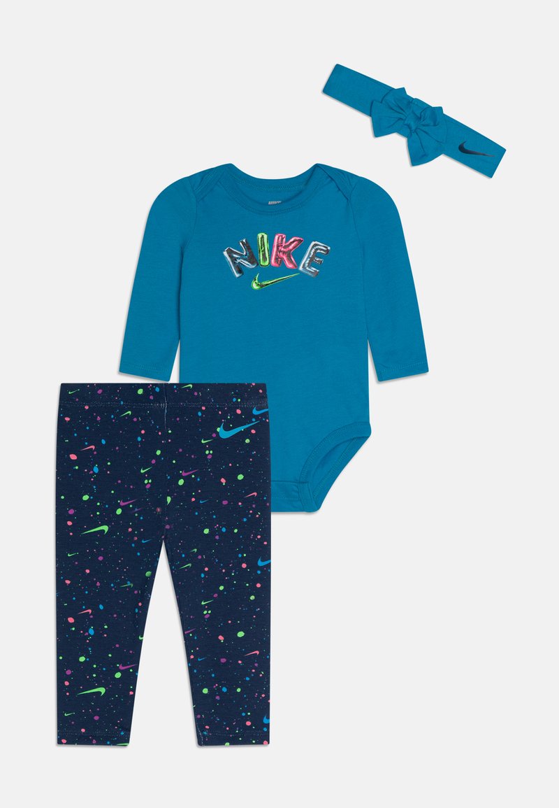 Nike Sportswear PARTY SET Leggings valerian blue/multicolor