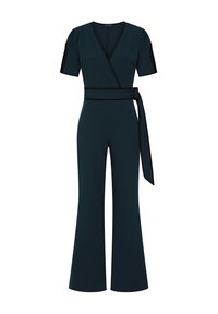 Pajac - teal   black piping